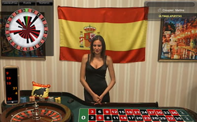 ruleta en vivo de Sportium Casino