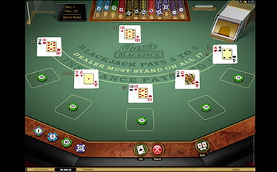 Blackjack Multimano en Luckia