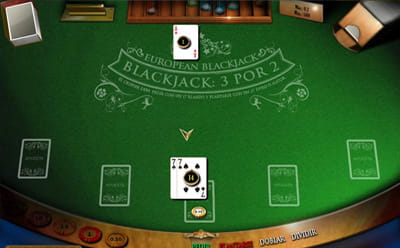 Juego de blackjack en bwin