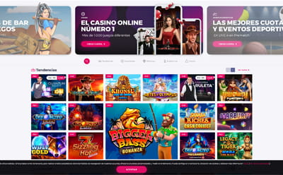 Selección de juegos de videobingo en Casino Gran Madrid online