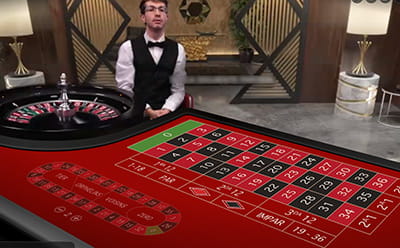 Ruleta en vivo automática con crupier real de Evolution Gaming