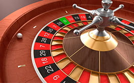 Primer plano de una rueda de ruleta