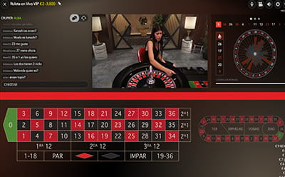 Ruleta en vivo VIP de Evolution Gaming