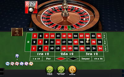 Juego de ruleta online europea