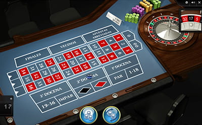 Juego de ruleta virtual