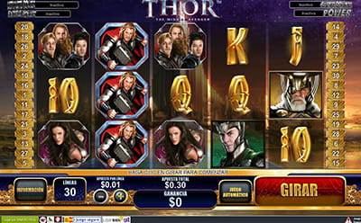 Thor - tragaperra de Playtech